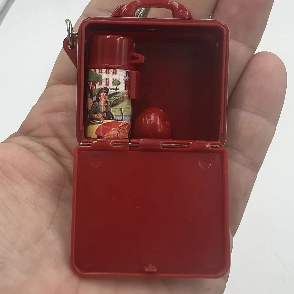 Vintage 1998 The Beverly Hillbillies Mini Lunchbox & Thermos & Apple Keychain - Picture 10 of 12